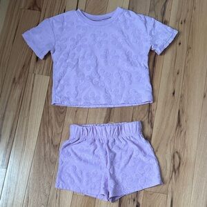 Cuddl Duds Kids Light Purple Pajama Set